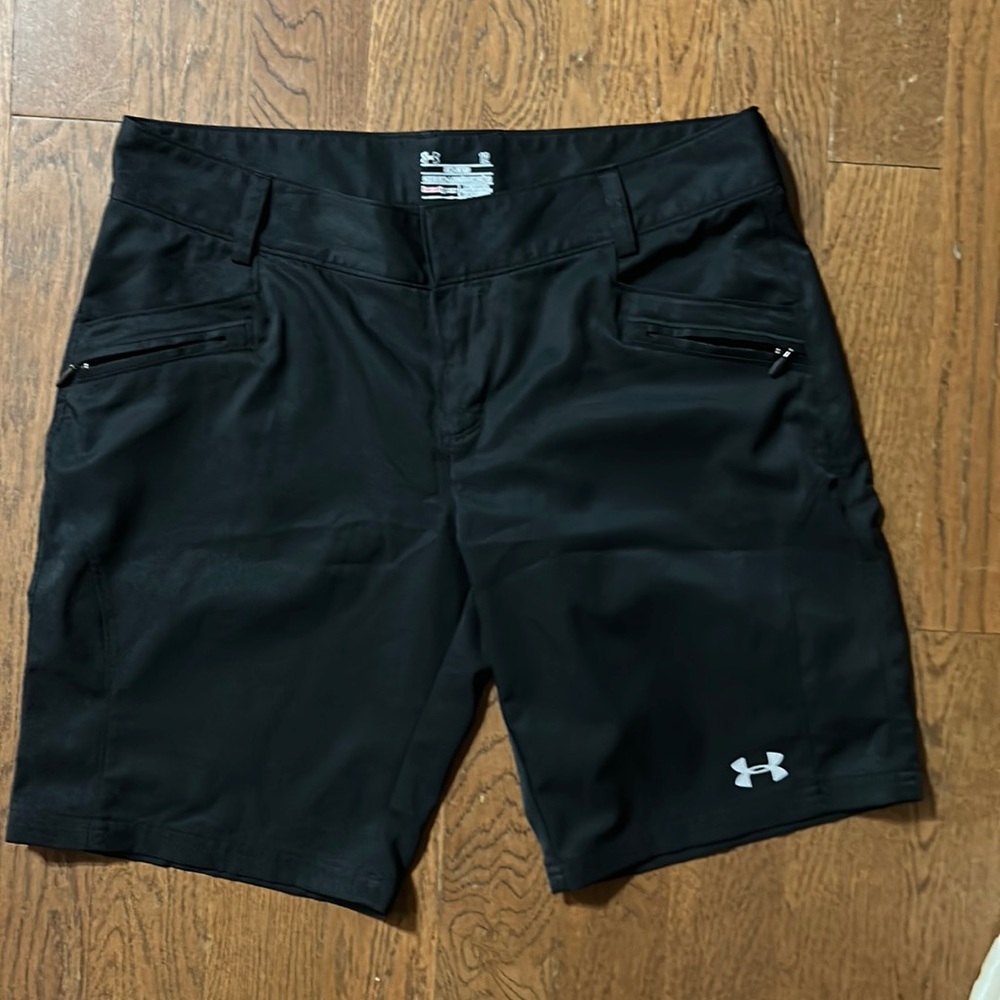black under armor shorts
